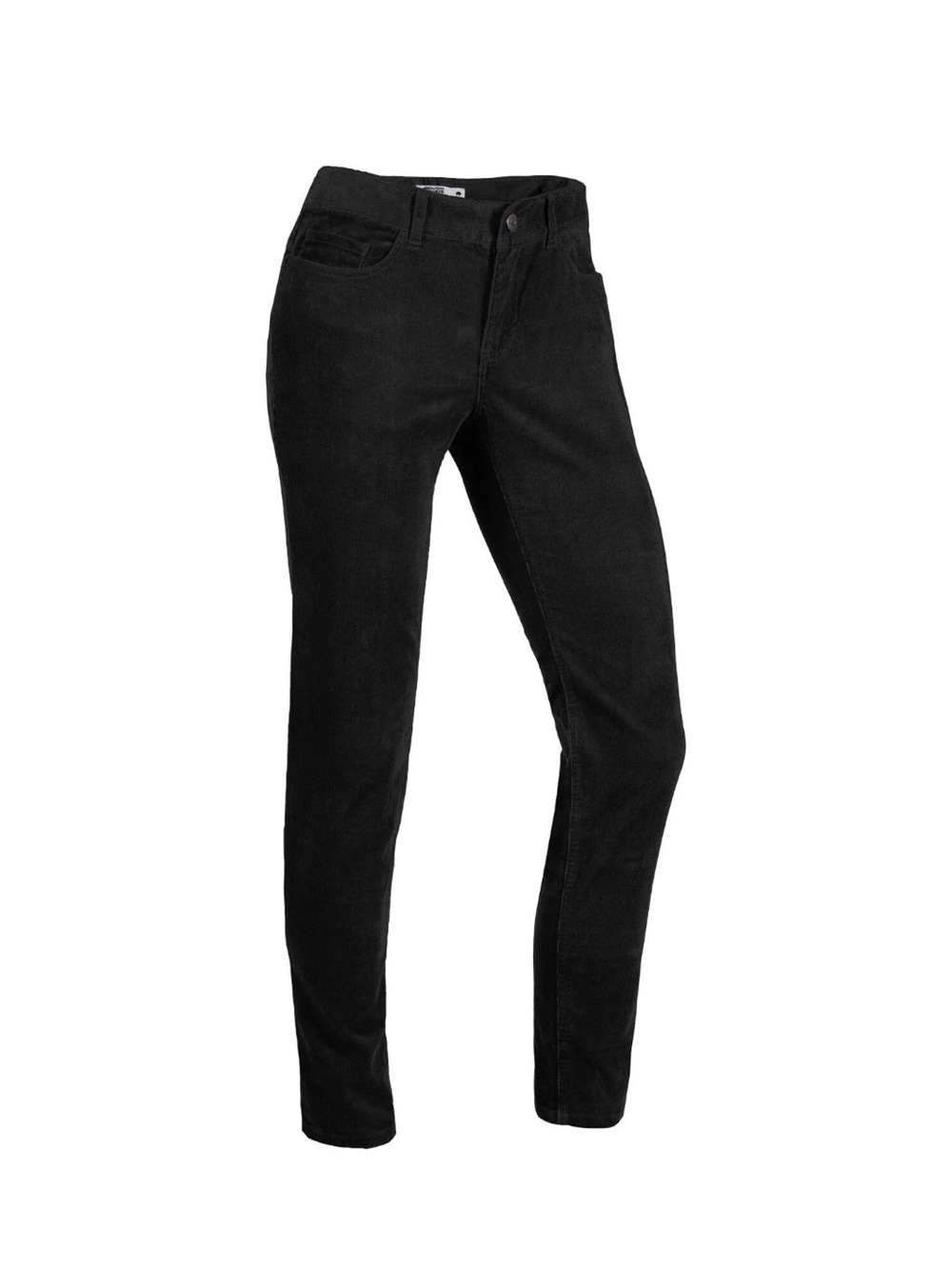 Mountain Khakis Women's 4R Crest Cord Slim Fit Pants Black Corduroy Earthy Hike